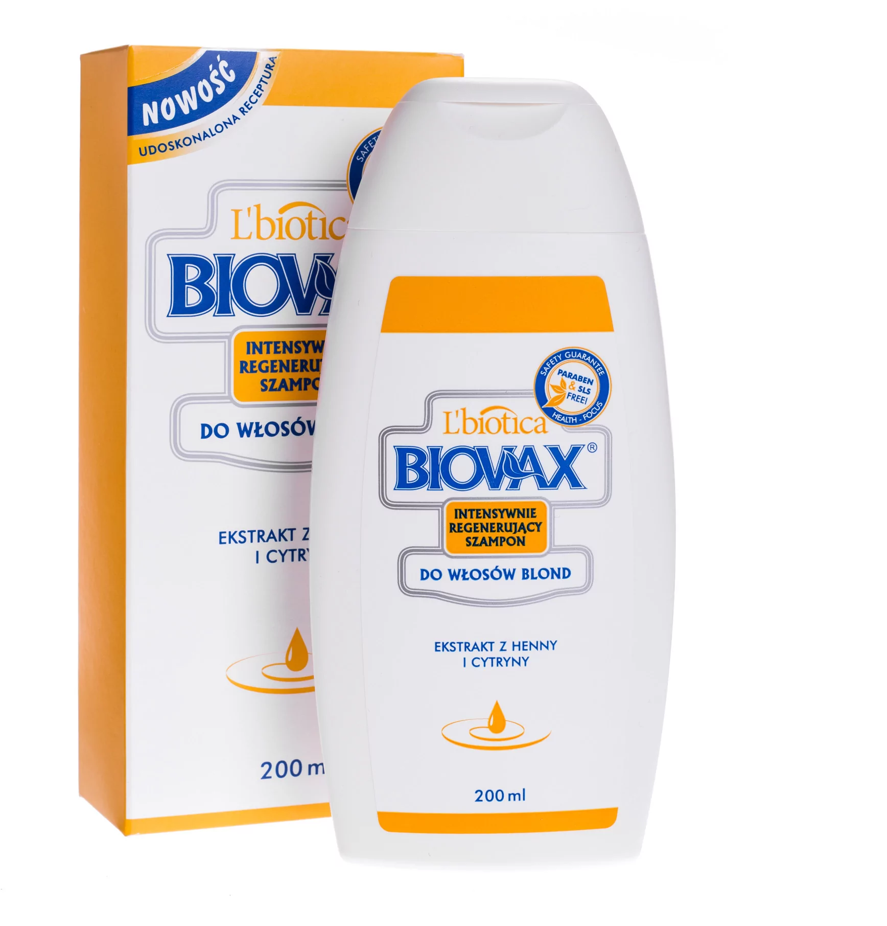 biovax latte szampon 200