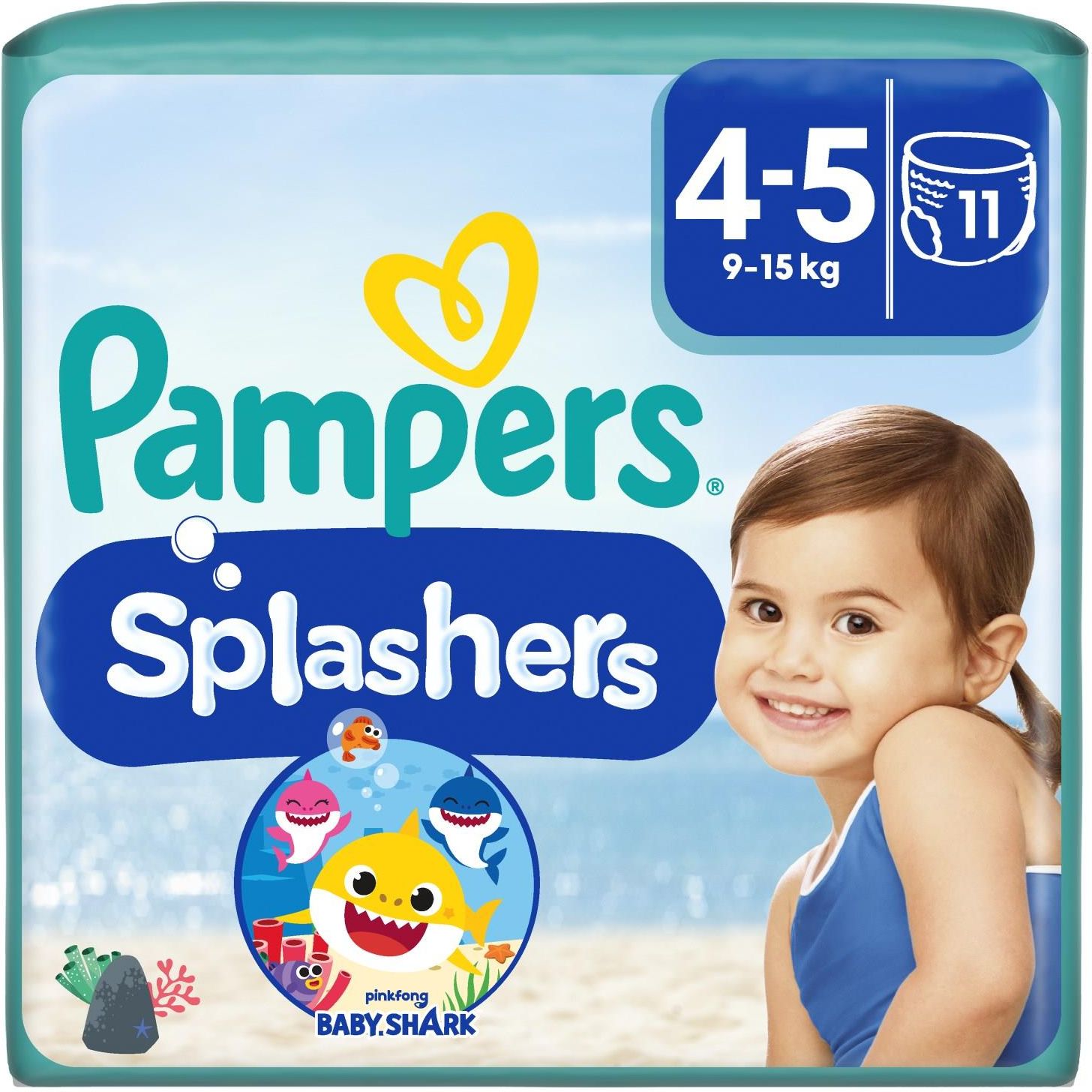 pampers dla dzieci na basen xxxl