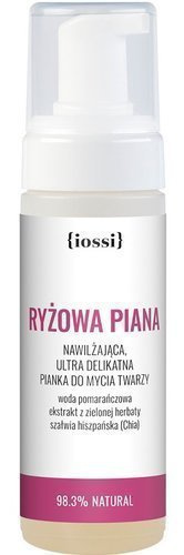 piana ryżowa nawilżająca delikatna pianka do mycia twarzy