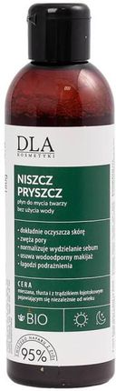 dla niszcz pryszcz płyn do mycia twarzy 180