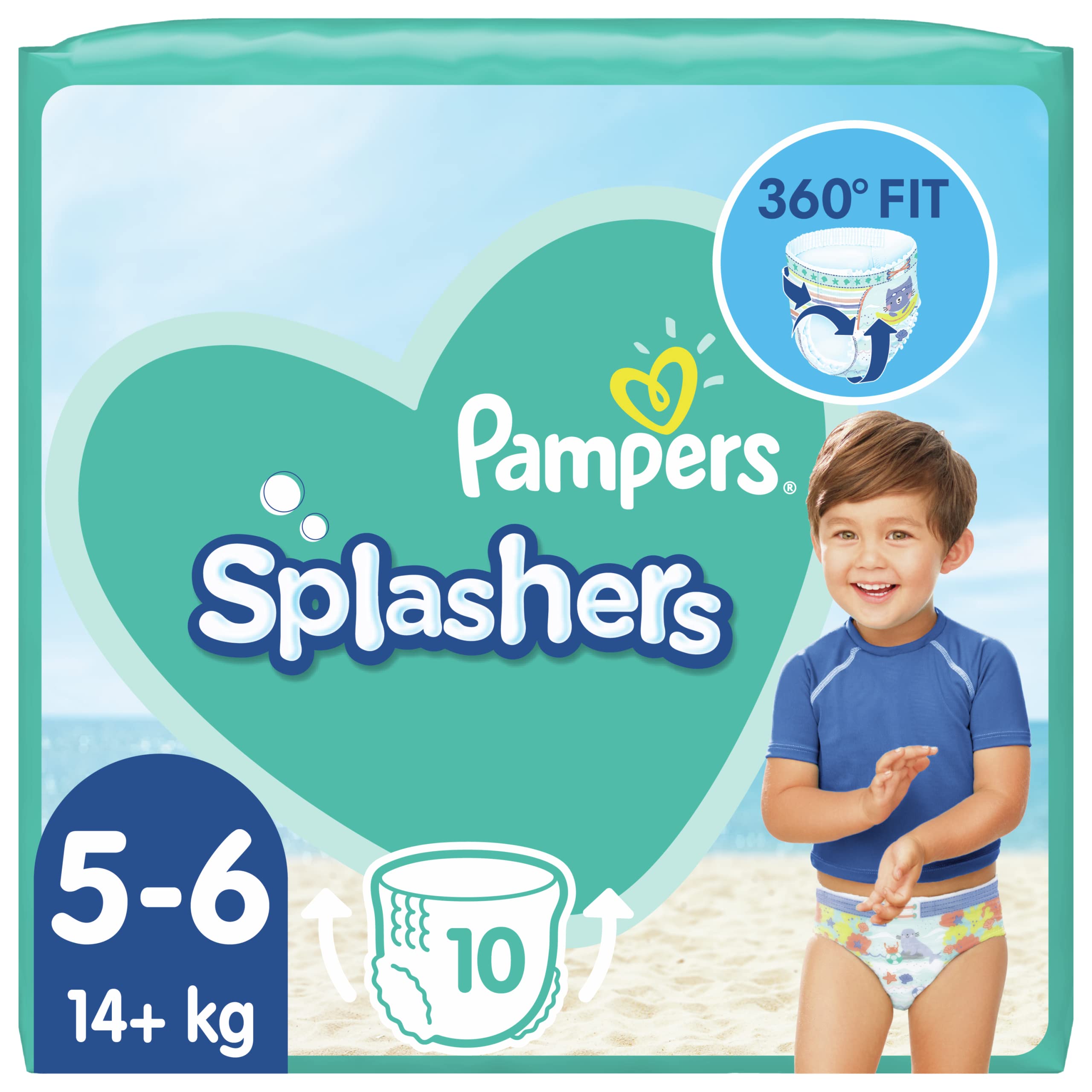 pampers splashers 5 6