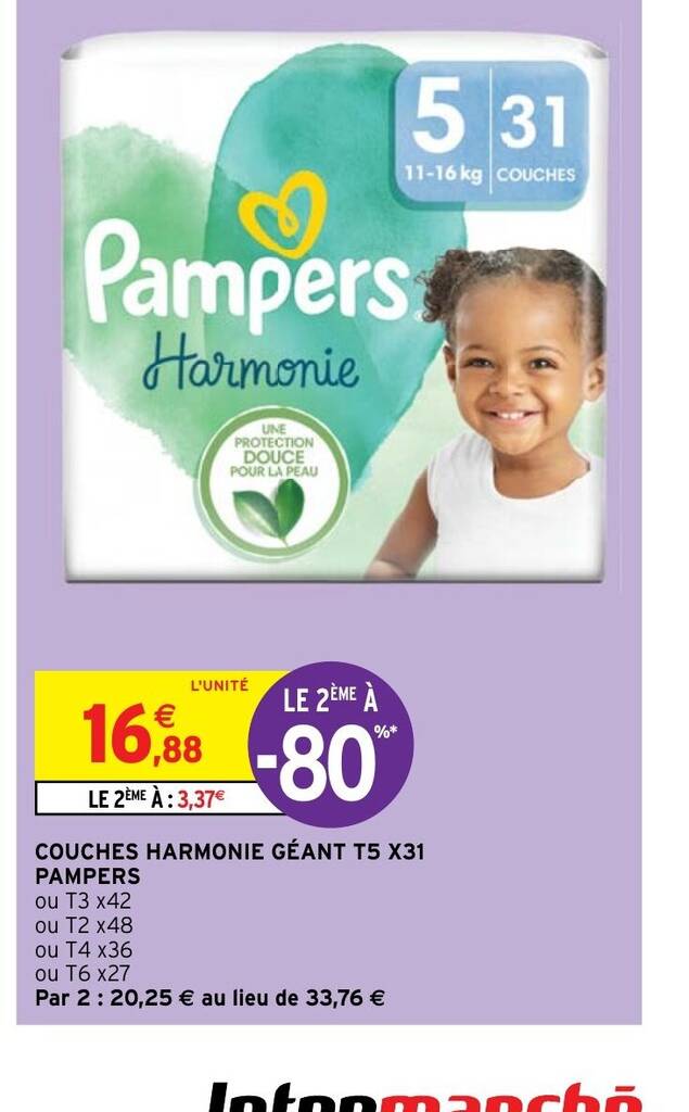 pampers 5 intermarche