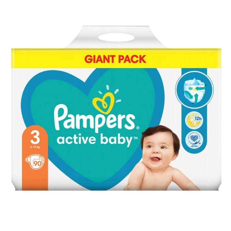 pampers 3 active baby