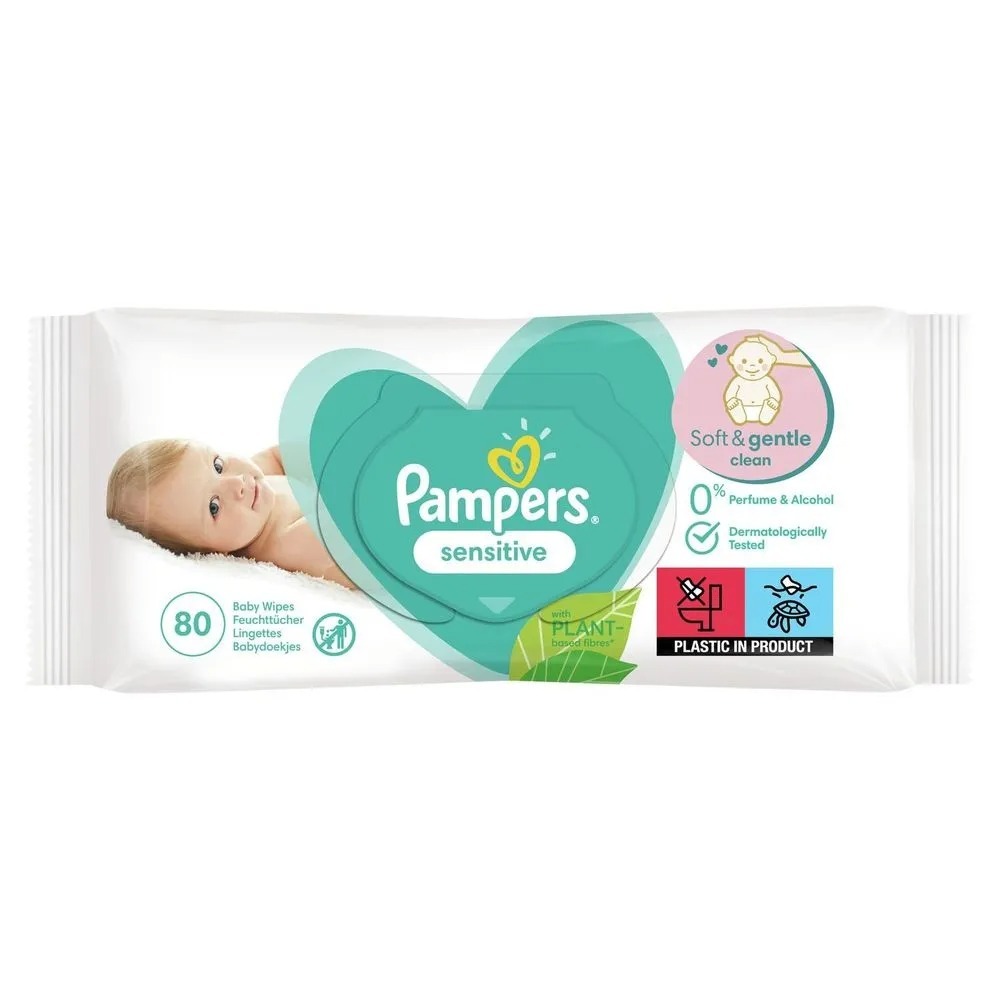 allegro chusteczki pampers sensitive