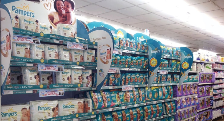 pampers market