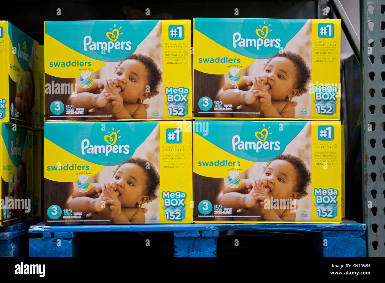 pampers mega box allegro