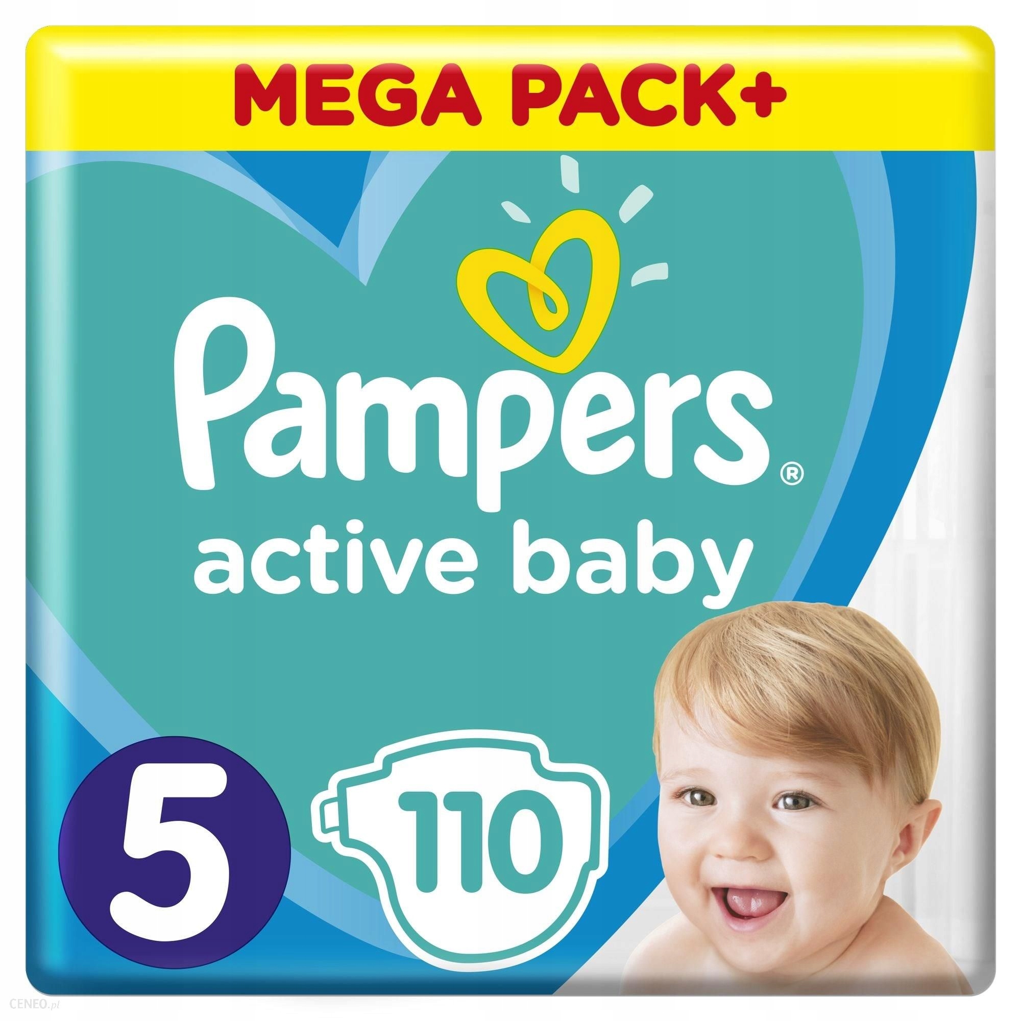 pampers active baby 5 110 szt