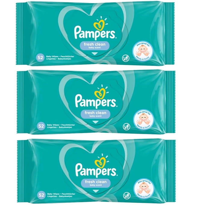 chusteczki pampers complete clean