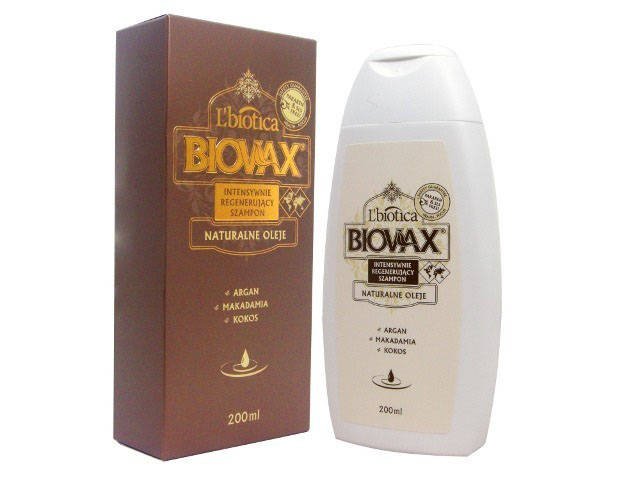 biovax szampon argan zloto