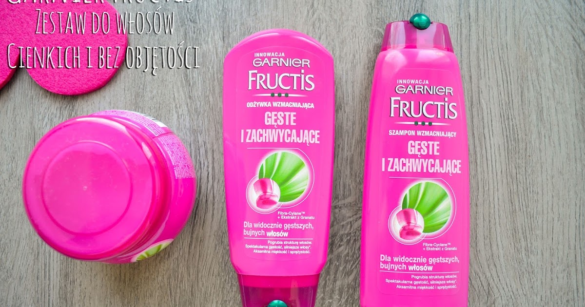 fructis gęste i zachwycające odżywka wzmacniająca do włosów