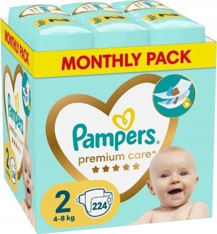 pieluchy pampers premium 2 allegro