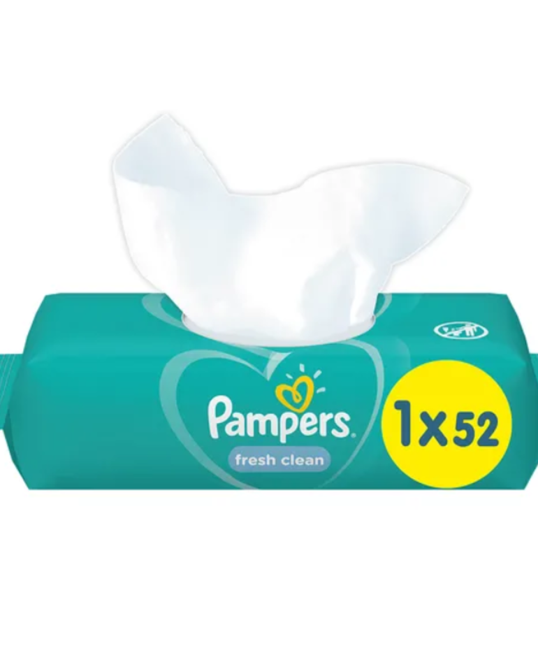 pampers natural clean chusteczki