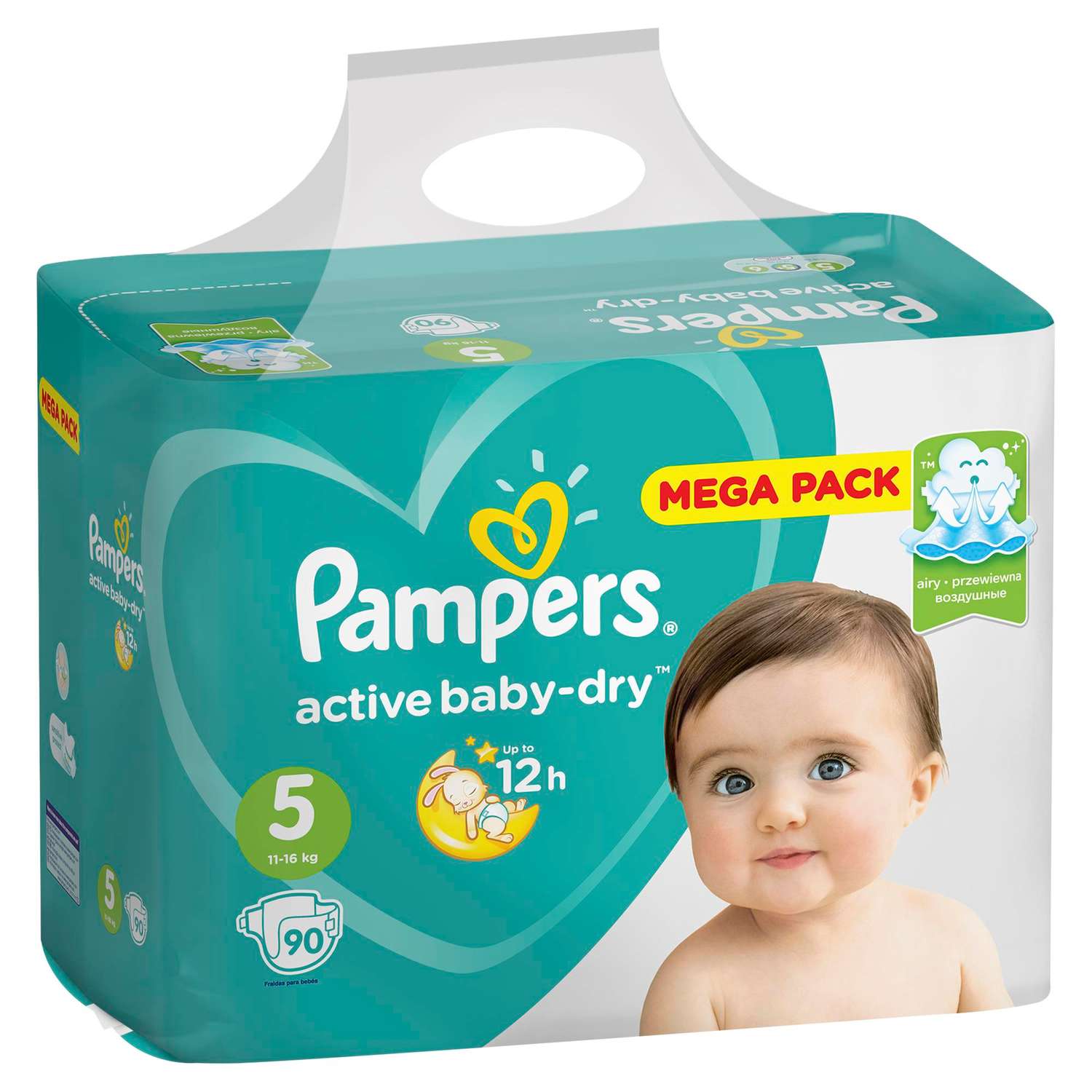 pampers active baby dry nowe