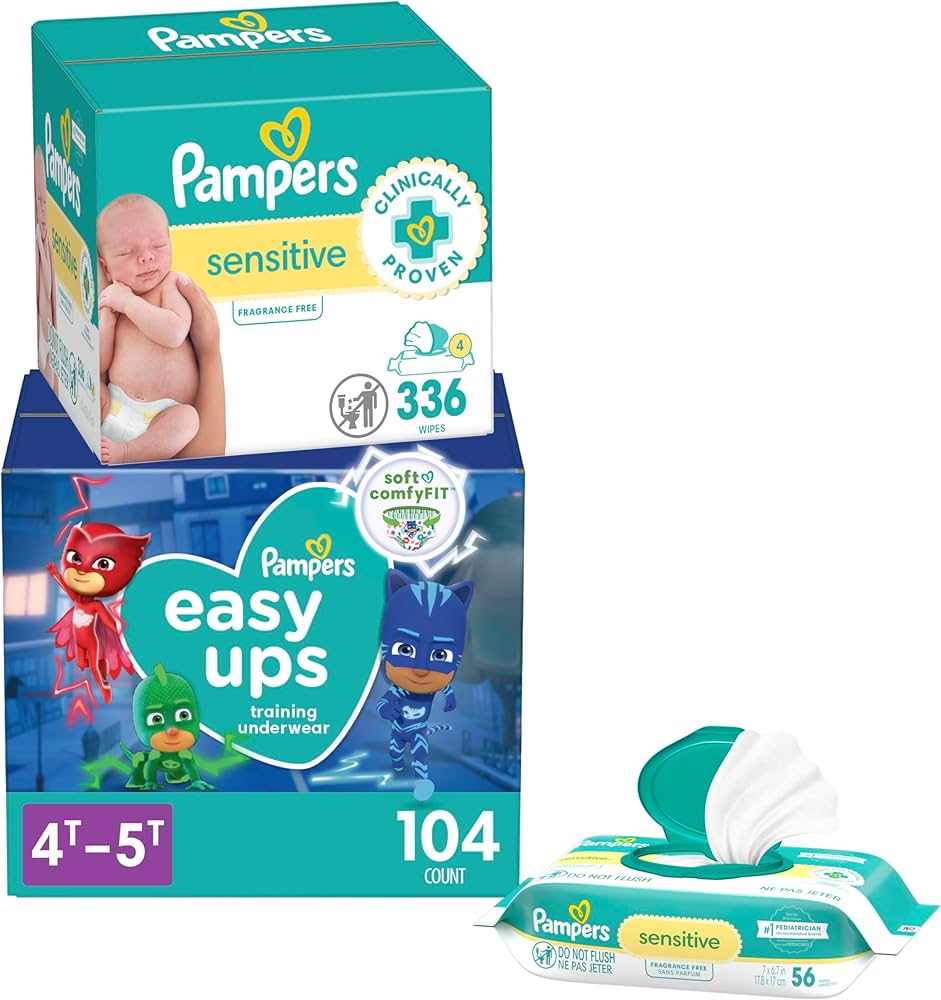 pampers easy ups girl size6