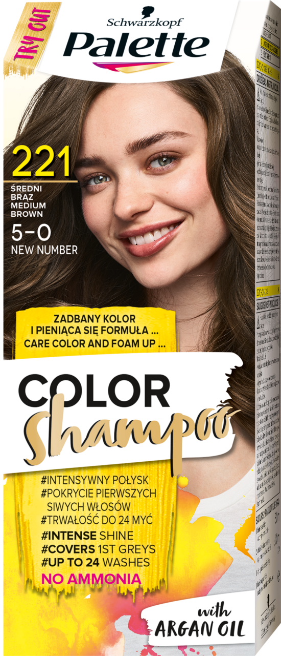 palette color shampoo szampon koloryzujący