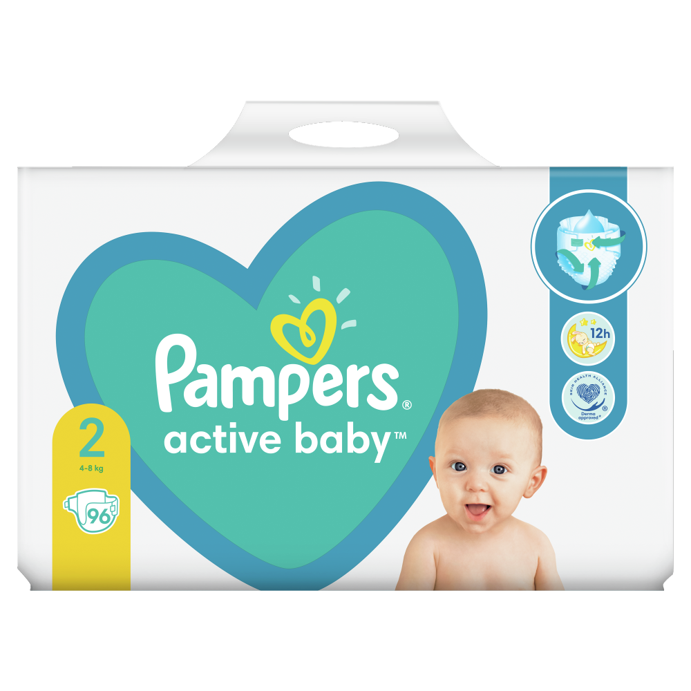 pampers active baby dry 3 96 pieluszek