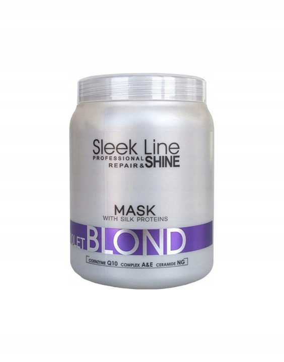 stapiz sleek line blond szampon i maska