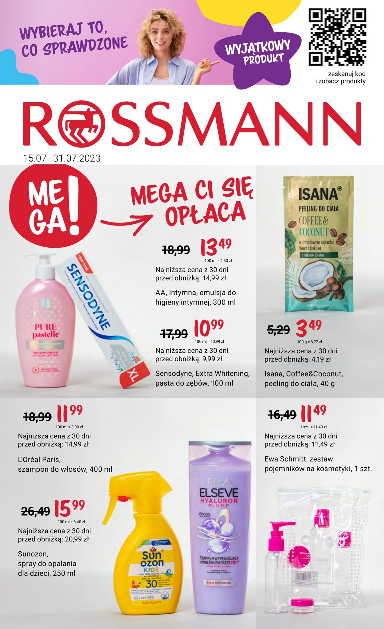 pojemnik na szampon rossmann