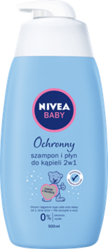 nivea baby łagodny szampon i płyn do kąpieli 2w1 rosmann