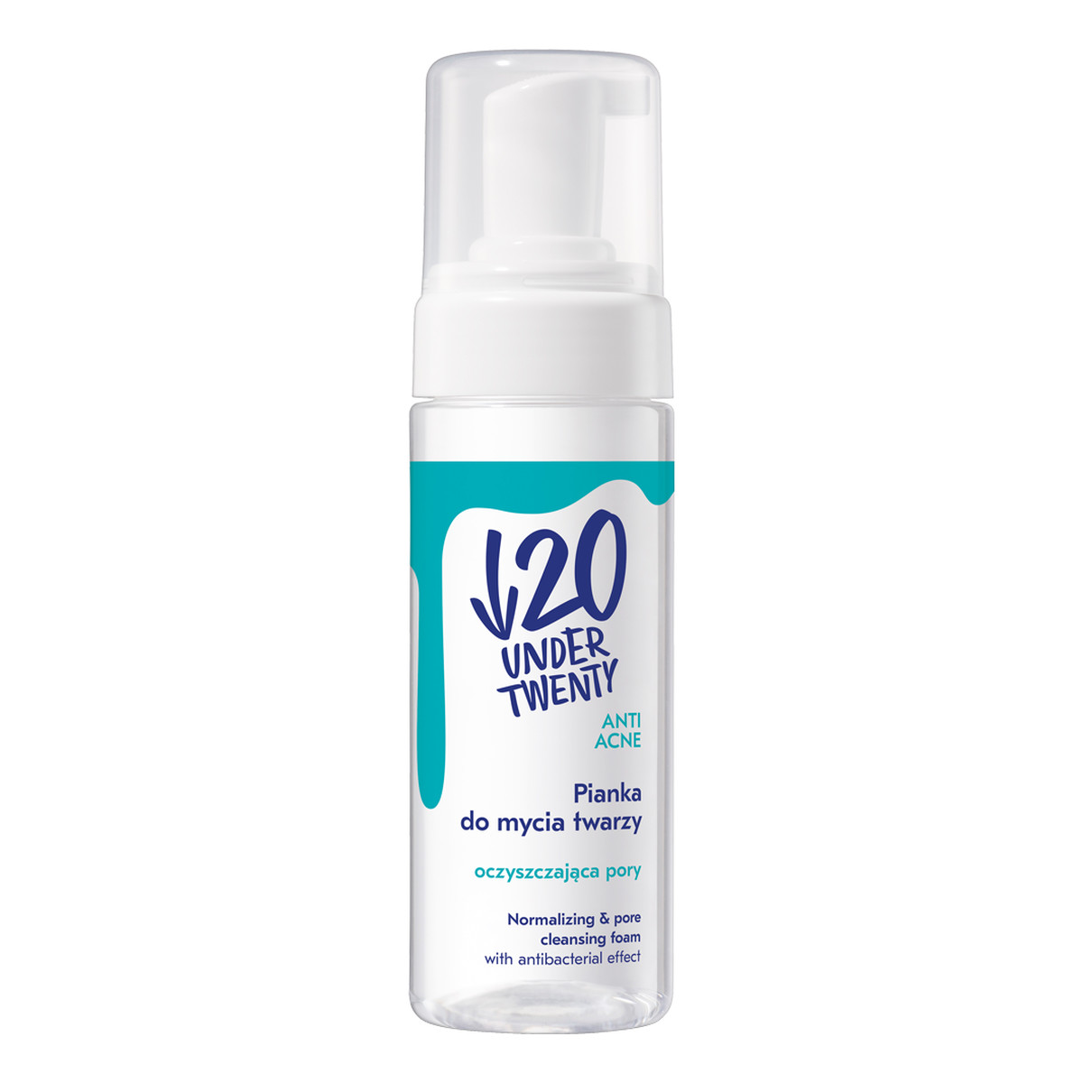 under twenty anti acne pianka oczyszczająca pory do mycia twarzy