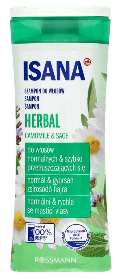 isana herbal chamomile szampon włosy