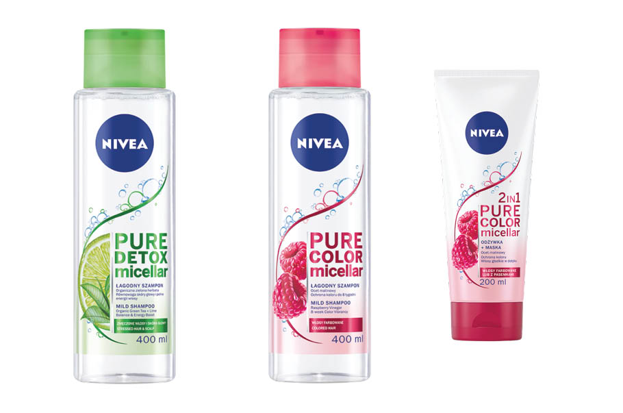 nivea odżywka maska do włosów micellar