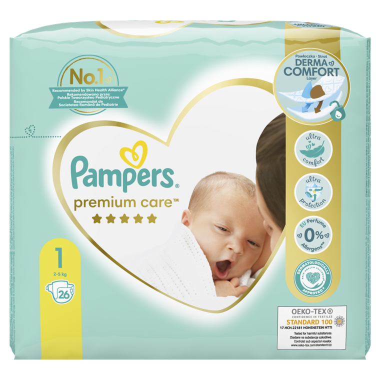 pieluszki bambusowe pampers