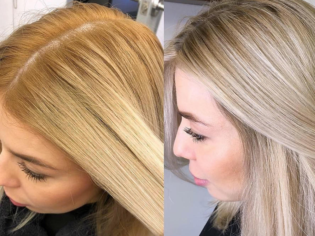 loreal shine blonde szampon niwelujący żółty kolor