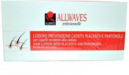 zestaw allwaves placenta 12 ampułek po 10ml szampon 1l