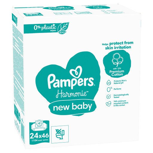 chusteczki pampers newborn