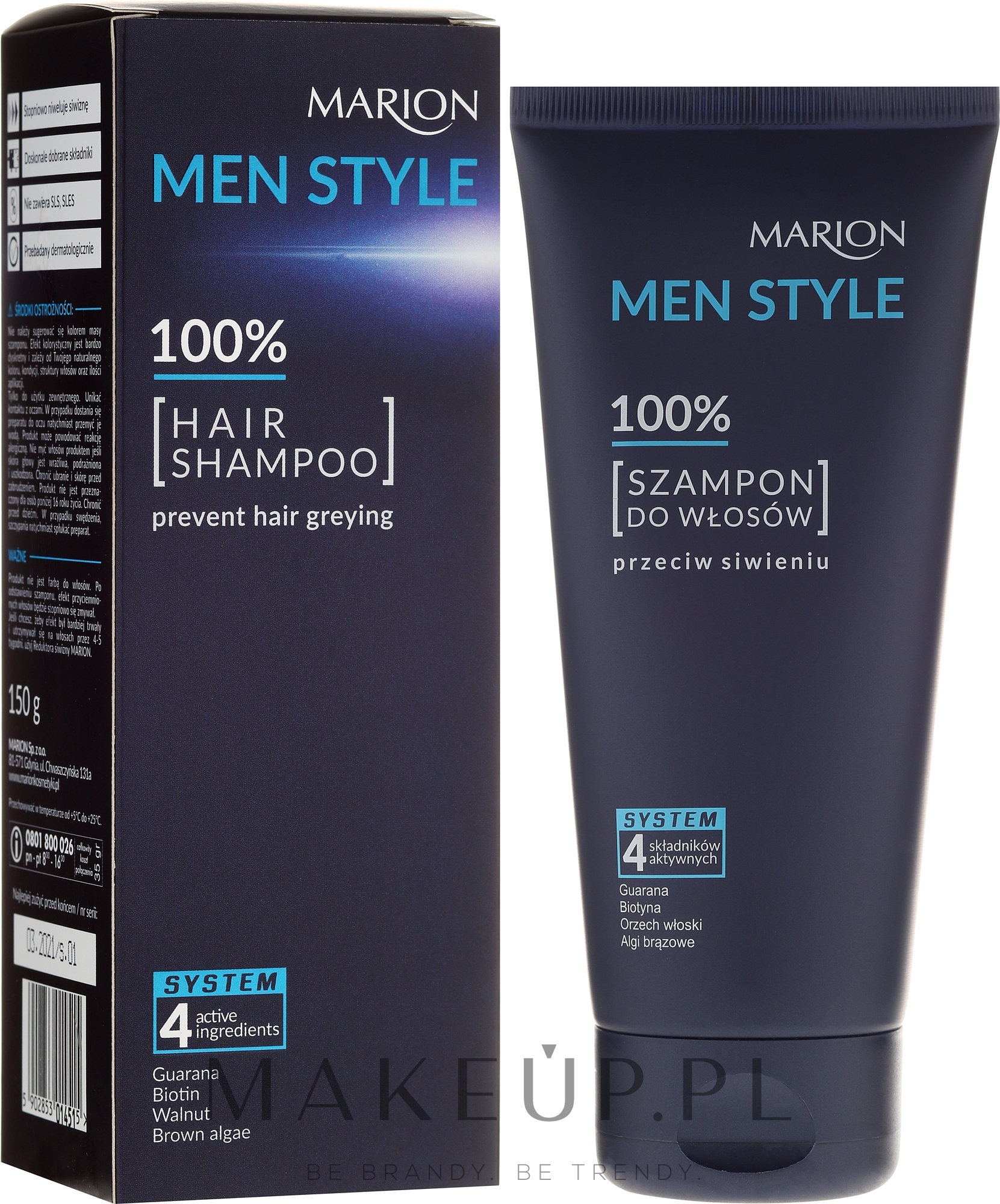 men style 100 szampon do włosów przeciw siwieniu
