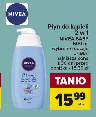 nivea baby łagodny szampon i płyn do kąpieli 2w1 rossmann