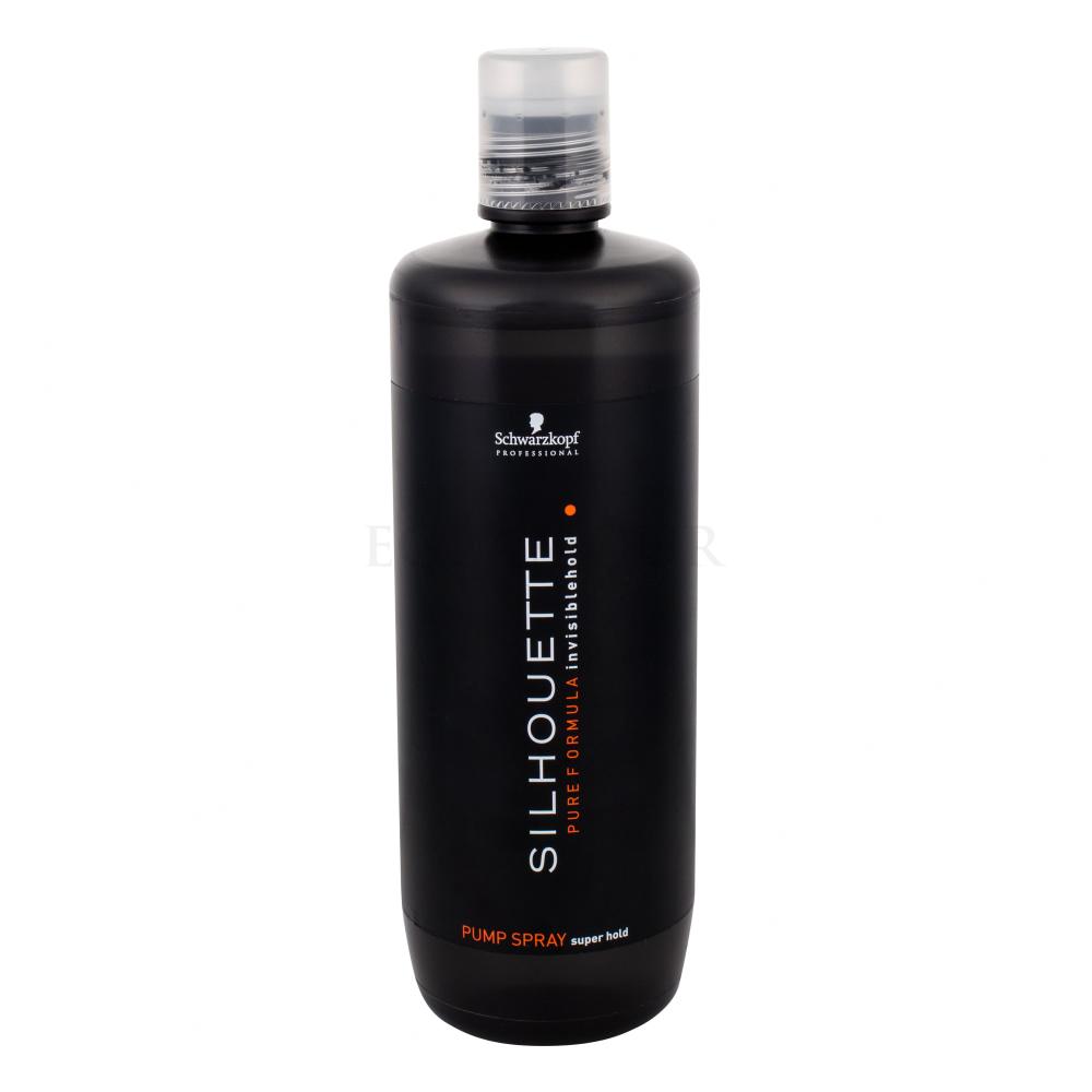 schwarzkopf silhouette super hold pumpspray 1000ml w lakier do włosów