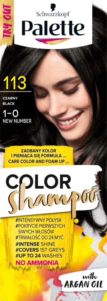 szampon koloryzujący czarny