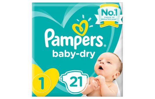 pamper new baby dry 1