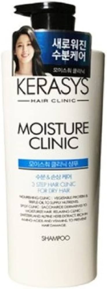 szampon kerasys hair clinic moisturizing shampoo