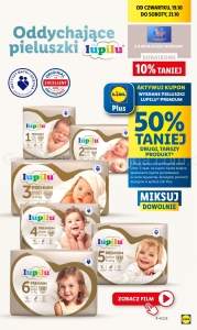 lidl pieluchy lupilu promocja