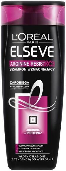 elseve arginine resist x3 szampon wzmacniający opinie