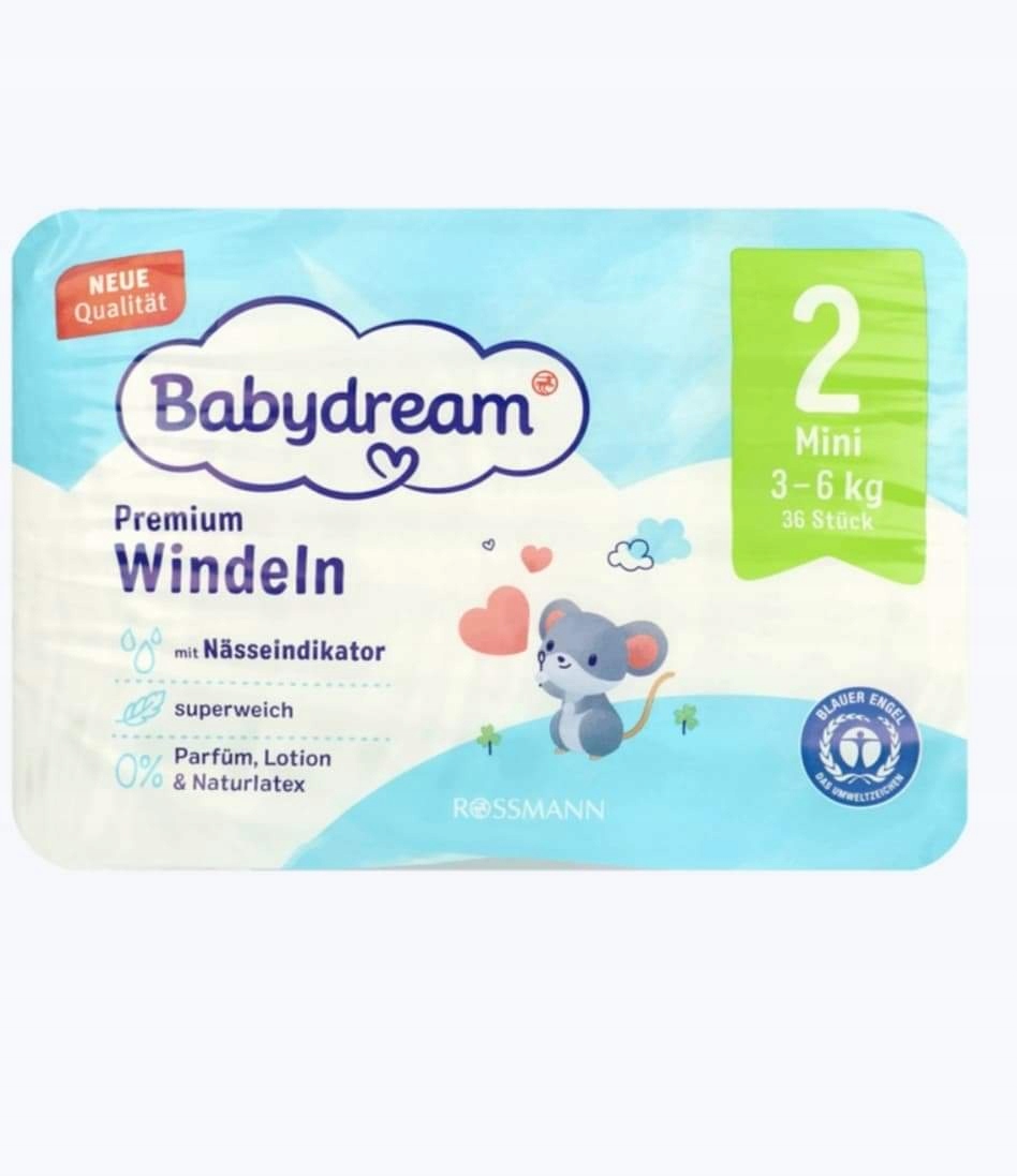 pieluchy babydream rodzaje