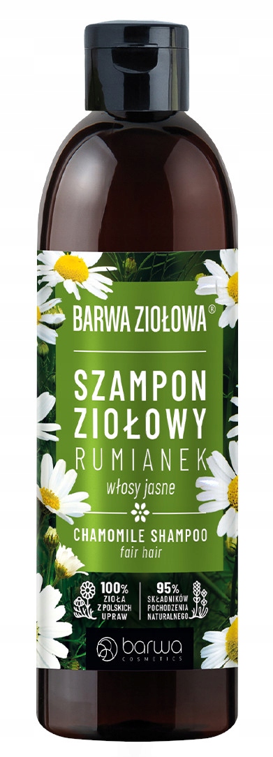 szampon rozjaśnić włosy rumianek