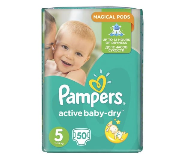 pampers active baby 5 50szt