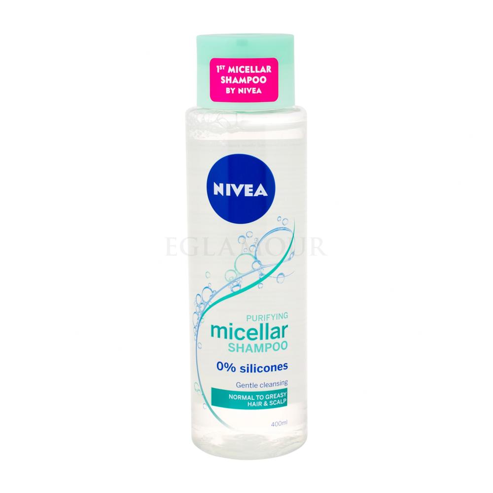 nivea nawilżający szampon micelarny 400 ml