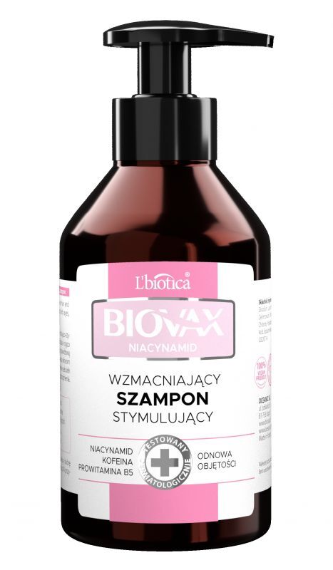 biovax szampon rózowy