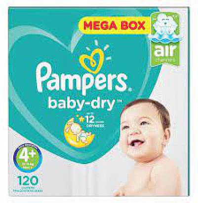 pampers mega box 4 plus