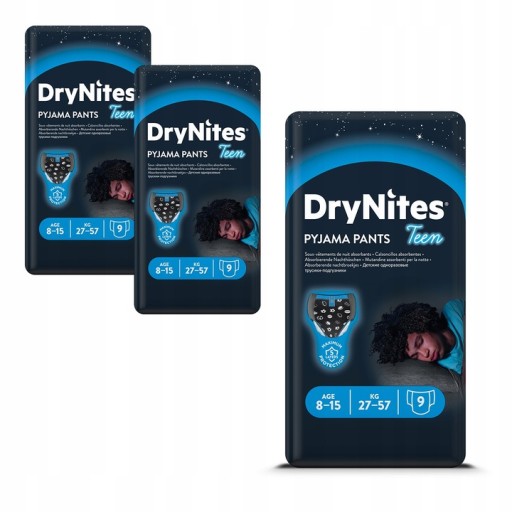 huggies drynites boy 8-15lat