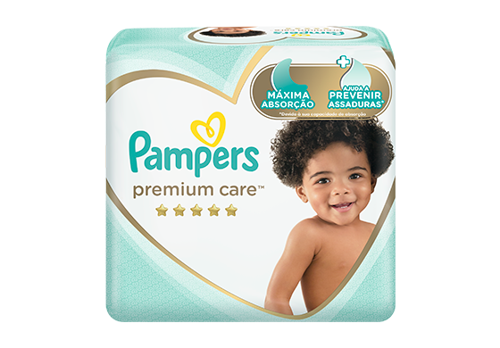 pampers premium care logo vector