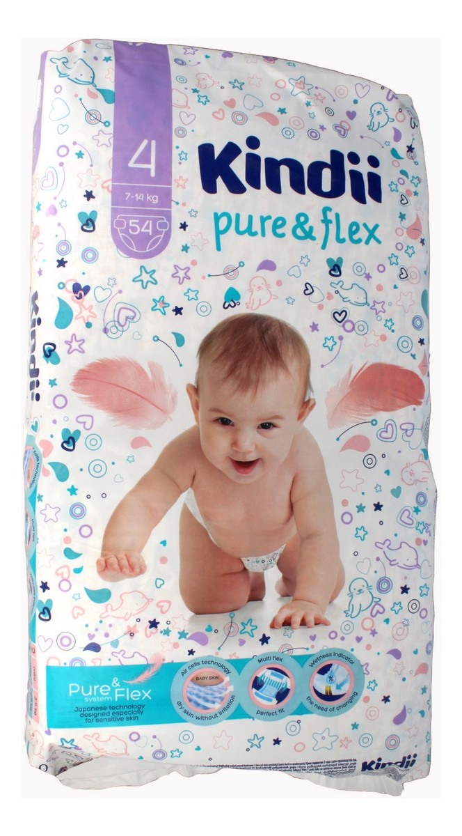 pieluchy kindii pure flex opinie