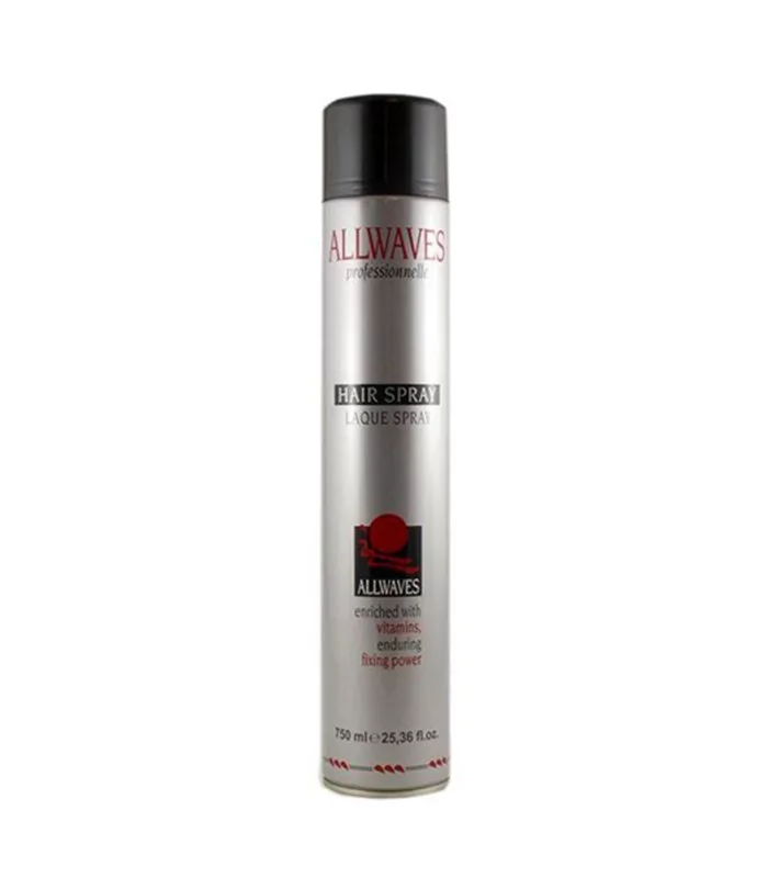 allwaves volumaze lakier do włosów z keratyną 750ml