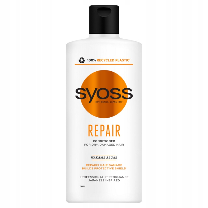 syoss professional performance szampon repair opinie