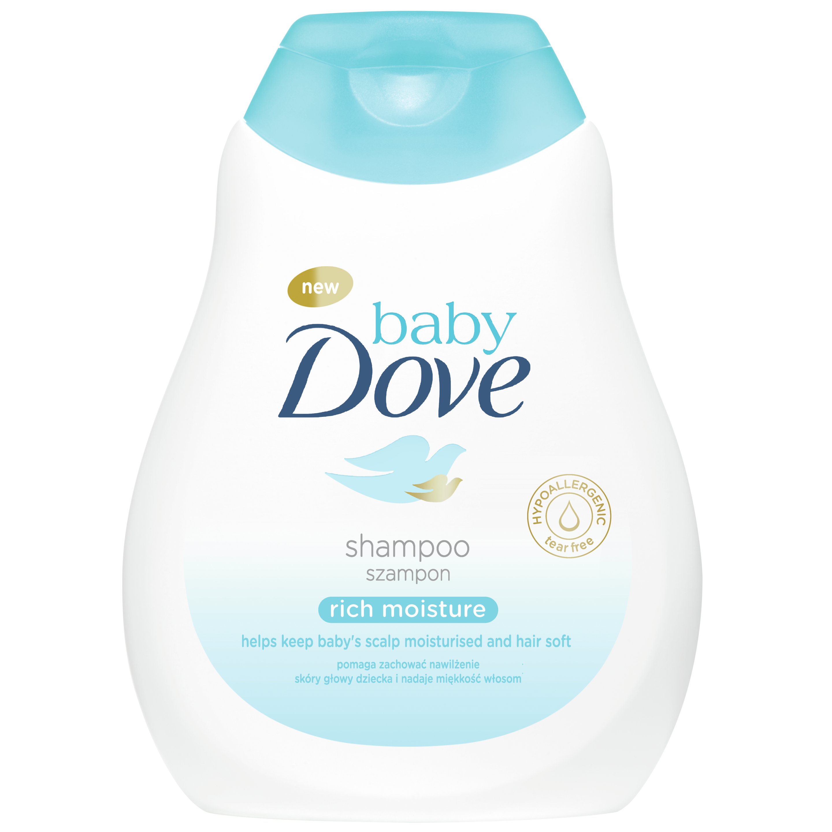 baby dove rich moisture szampon dla dzieci 400 ml